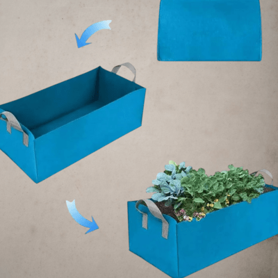 Sac de Plantation - SquareGrowPlanter™ - Bleu - Mon Coin Jardin