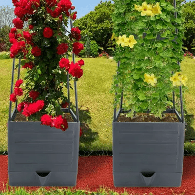 Jardinière Treillis - TrellisSquarePlanter™ - Mon Coin Jardin