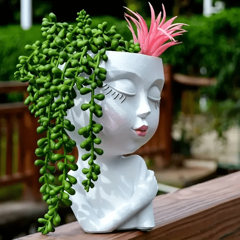 Pot de fleur - DOUX VISAGE : Élégance naturelle - Mon Coin Jardin