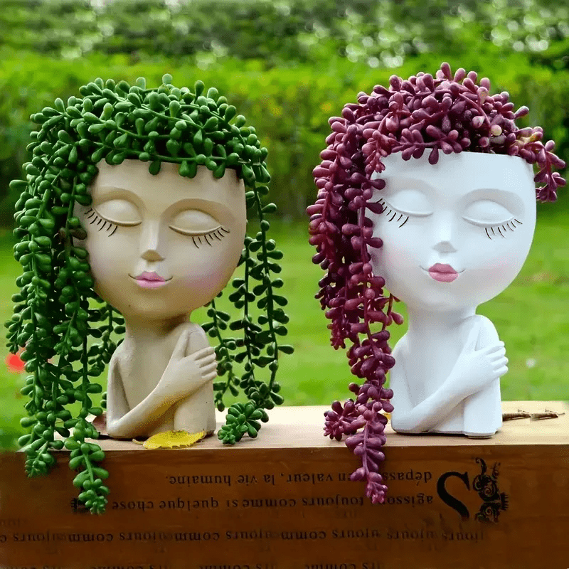 Pot de fleur - DOUX VISAGE : Élégance naturelle - Mon Coin Jardin