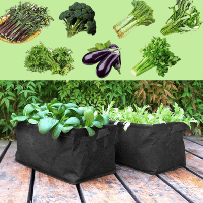 Sac de Plantation - SquareGrowPlanter™ - Noir - Mon Coin Jardin